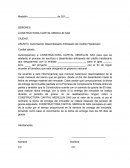 Autorización Desembolsado Anticipado de Credito Hipotecario