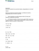 Reconocer la aplicación de ecuaciones lineales y desigualdades en la vida real.