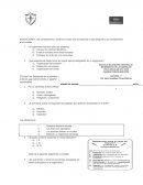 INDICACIONES: Lee correctamente y encierra el inciso que corresponde a cada pregunta o que complementa el enunciado.