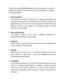 Cuestionario Acto de repetición