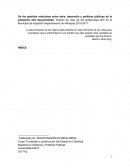 De las posibles relaciones entre etnia