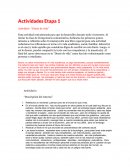 Actividades de competencia counicativa. “Diario de vida”