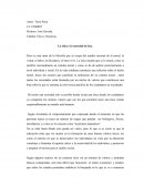 La ética y la sociedad de hoy.