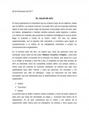 EL VIAJE DE APV