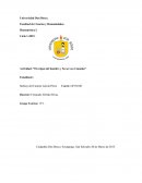 Actividad: “El origen del hombre y Su ser en el mundo”.