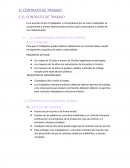 EL CONTRATO DE TRABAJO