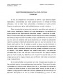 Competencias comunicativas en el entorno