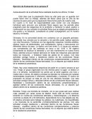 Autoevaluación de la actividad física realizada durante los últimos 10 días