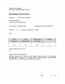 PSICOLOGÍA JURÍDICA planificación