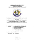 DERECHO CONSTITUCIONAL COMPARADO EN EL CONTEXTO DE LA INTEGRACION SUPRANACIONAL Y LA GLOBALIZACION.