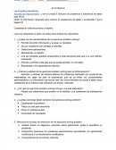 Solución de problemas y suficiencia de datos