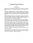 The Standford Prison Experiment