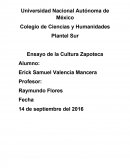 Ensayo de la Cultura Zapoteca