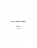 Proyecto final Programación de computadores I