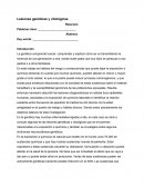 Lesiones genéticas y citológicas