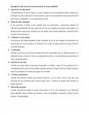 Ejemplo de cada una de las características de la personalidad