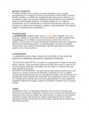 METODO CIENTIFICO PLANIFICACION