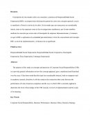 Responsabilidad Social Empresarial o Responsabilidad Social Corporativa