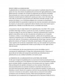 ENSAYO SOBRE LA GLOBALIZACION. LA PRESENCIA DE LA GLOBALIZACION EN LA HISTORIA DEL MUNDO