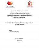 APLICACIÓN DE MODELOS DE NEGOCIACIÓN EN MARKETING