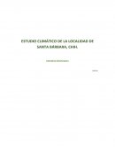Estudio Climatico Estudio climático de la localidad de Santa Bárbara, Chih.