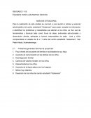 Analisis situacional Problemas generales del área de proyección