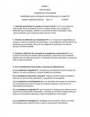 Competencias Comunicativas (Preguntas)