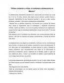 Niñas cuidando a niñas: el embarazo adolescente en México