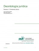 Deontología jurídica Semana 1. Problemas éticos ¿Qué es la eutanasia?