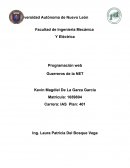 Programación web Guerreros de la NET