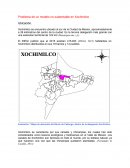 No sustentabilidad en Xochimilco - caso de estudio