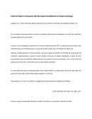Informe sobre la situación del Mercado inmobiliario en Santo Domingo