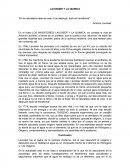 LAVOISIER Y LA QUIMICA