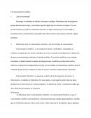 El Conocimiento Científico ¿Qué es Investigar?