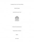 Investigación Primer Corte Ciencias Políticas