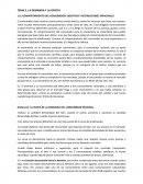 LA DEMANDA Y LA OFERTA. EL COMPORTAMIENTO DEL CONSUMIDOR: OBJETIVOS Y RESTRICCIOINES PRINCIPALES