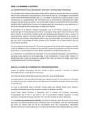 LA DEMANDA Y LA OFERTA. EL COMPORTAMIENTO DEL CONSUMIDOR: OBJETIVOS Y RESTRICCIOINES PRINCIPALES