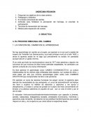 LA FUNCION DEL CAMBIO EN EL APRENDIZAJE