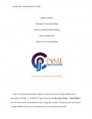 CASO PRACTICO ADMINISTRACIÓN DE PYMES Soluciones a la medida de tu empresa