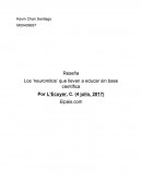 Reseña Los ‘neuromitos’ que llevan a educar sin base científica