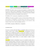 ARTICULO DE INVESTIGACION “SOBREPOBLACION”