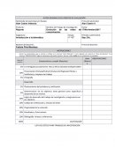 DATOS GENERALES DEL PROCESO DE EVALUACIÓN