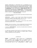 Convenio transaccional de desocupación