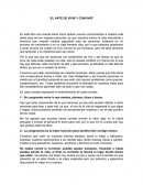 El arte de vivir y convivir