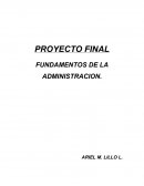 Fundamentos adm ensayo