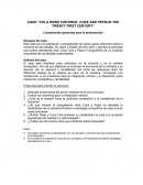 CASO “COLA WARS CONTINUE: COKE AND PEPSI IN THE TWENTY FIRST CENTURY”