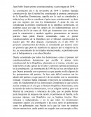 Juan Pablo Duarte primer constitucionalista y carta magna de 1844