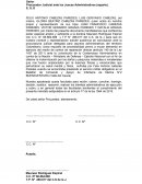 Poderes Procurador Judicial ante los Jueces Administrativos (reparto).