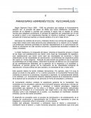 PARADIGMAS HERMENÉUTICOS: PSICOANÁLISIS