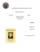 Análisis "Huitzilopoxtli” UNIVERSIDAD AUTÓNOMA DE NUEVO LEÓN